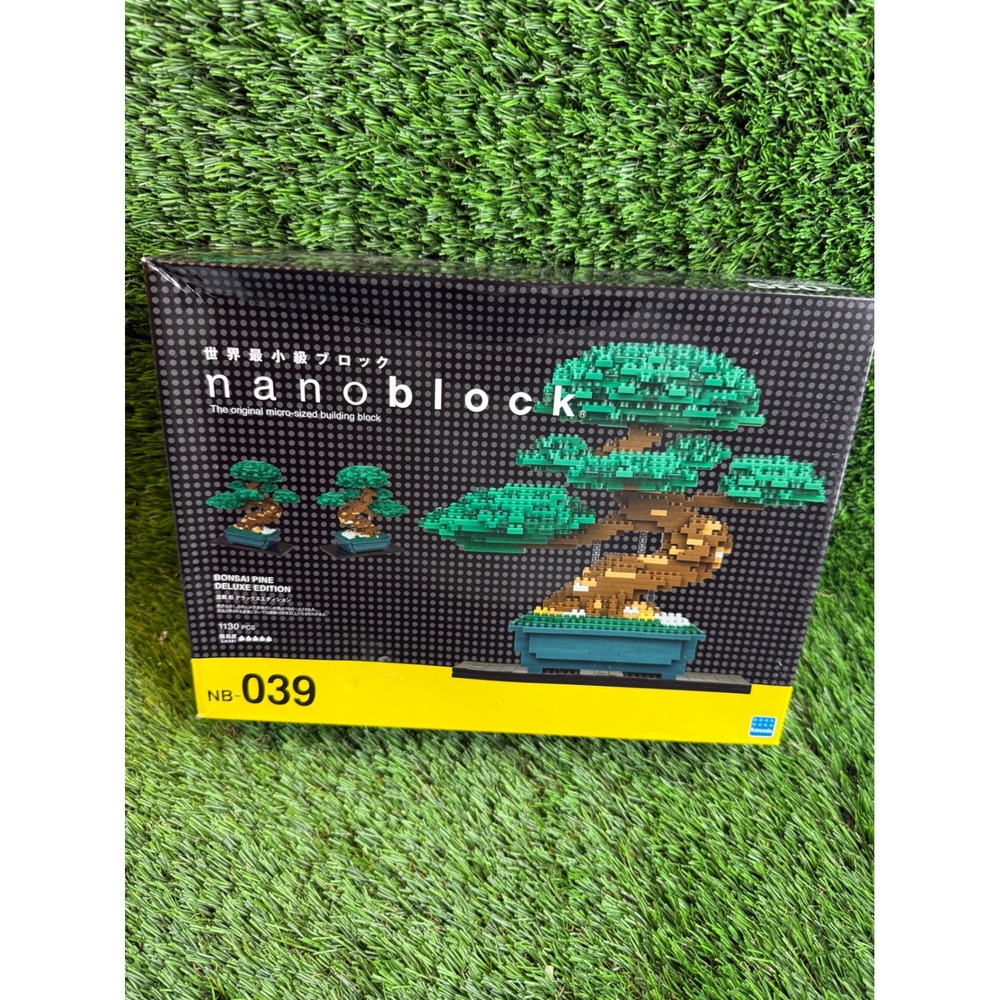 Nanoblock Bonsai Pine Deluxe Edition NB-039 Micro Building Block Set 1130pc New